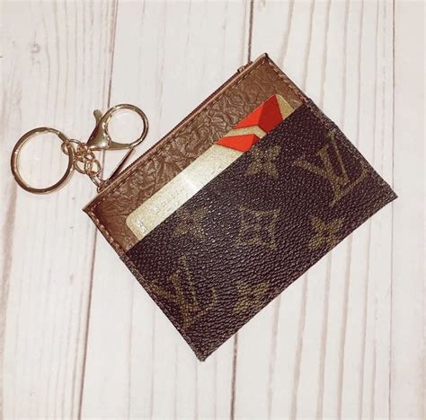 louis vuitton small wallet keychain.